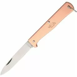 Mercator Knives Mercator 10601R Small Mercator Stainless Folding Knife With Copper Handle