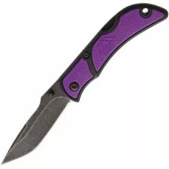 Outdoor Edge Knives Outdoor Edge CHP25 Chasm Small Purple Lockback Folding Pocket Knife