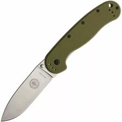 ESEE Knives ESEE 1302OD Avispa Green D2 Framelock Folding Pocket Knife