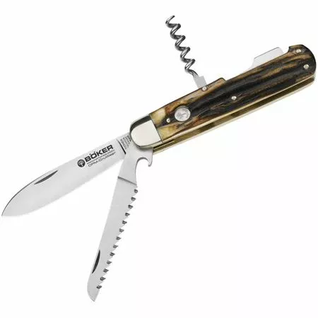 Boker Tree Brand Knives Boker 110639 Hunting Trio Lockback Folding Pocket Knife