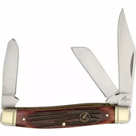 Roper Knives Roper 0001CTB Tobacco Stockman
