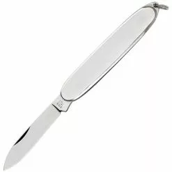 Fox Knives Fox 2211 Gentlemans Folder Folding Pocket Knife With Brushed Stainless Handle