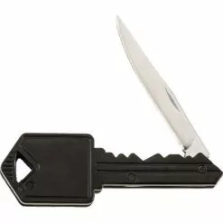 Utica Knives Utica 912005CP Key Knife With Black Aluminum Handle