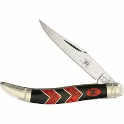 Rough Rider 1672 Rough Rider Knives Widow Medium Toothpick With Synthetic Handle