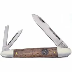 Frost Cutlery & Knives Frost CR518ZW Whittler Knife With Zebra Wood Handle
