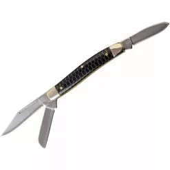 Elk Ridge Knives Elk Ridge 939BK Stockman Knife With Black C-Tek Handle