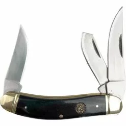Roper Knives Roper 0010CBK Sowbelly Stockman Black