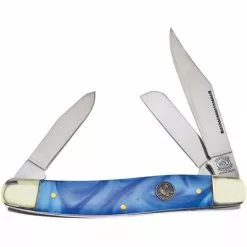 Frost Cutlery & Knives Frost CR066BBY Large Stockman Knife With Resin Handle