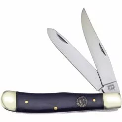 Frost Cutlery & Knives Frost CR108CBH Trapper Knife With Buffalo Horn Handle