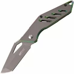 MTech Knives MTech 1065RB Linerlock Knife With Gray Stainless Handle
