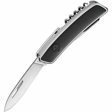 Swiza Pocket Knives Swiza Pocket 303010 Swiss Pocket Knife With Stainless Handle
