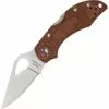 Byrd Brand Knives Byrd 10PBN2 Robin 2 Lockback Knife Brown Bi-Directional Texture FRN Handle