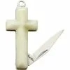 Rough Rider Knives Rough Ryder 1582 Cross Knife With White Smooth Bone Handle