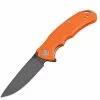Artisan Knives Artisan 1702PSBOE Small Tradition Linerlock Knife With Orange G10 Handle
