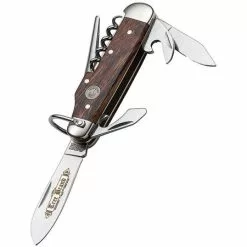 Boker Tree Brand Knives Boker 114051 Camp Knife Classic Gold Knife With Iron Wood Handle