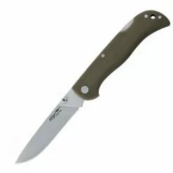 Fox Knives Fox 500G Model 500 Lockback Knife With Green G10 Handle