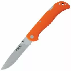 Fox Knives Fox 500O Model 500 Lockback Knife With Orange G10 Handle