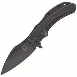 Fox Knives Fox 533TI Bastinelli Shadow Framelock Knife With Black G10 Handle
