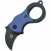 Fox Knives Fox 535BLB Mini-Ka Linerlock Knife With Blue FRN Handle