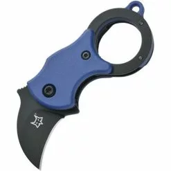 Fox Knives Fox 535BLB Mini-Ka Linerlock Knife With Blue FRN Handle