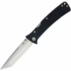 Nemesis Knives Nemesis 22T MPR3 Lockback Tanto Knife With Black G10 Handle