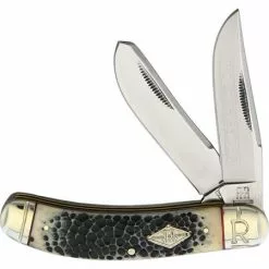 Rough Rider Knives Rough Rider 1906 Sowbelly Trapper Buckshot Bone