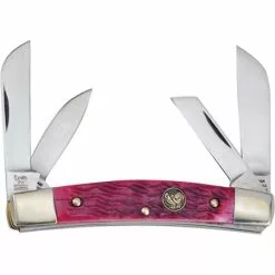 Hen & Rooster Knives Hen & Rooster 344RPB Congress Red Pick Bone