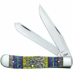 Case XX Knives Case 38714 Trapper Stained Glass Wings