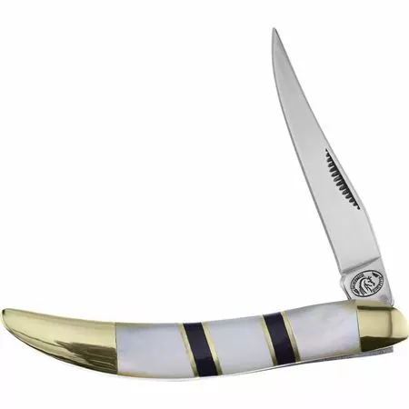 Frost Cutlery & Knives 109BMOP Toothpick Black Lapis MOP