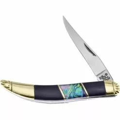 Frost Cutlery & Knives 109BHAB Toothpick Buffalo/Abalone