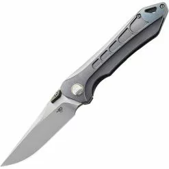 Bestech Knives T1908B Supersonic Framelock Knife Blue