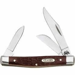 Case XX Knives Case 106 Stockman Brown Delrin