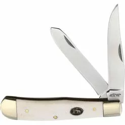 Frost Cutlery & Knives Frost BKH108WSB Trapper White Smooth Bone