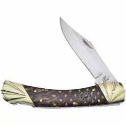 Frost Cutlery & Knives Frost OC549CSS Bear Claw Lockback Knife Snake Skin