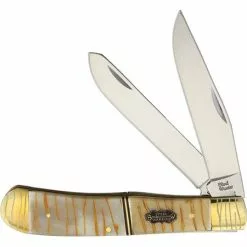 Frost Cutlery & Knives Frost SW108LTG Trapper Tiger Bone