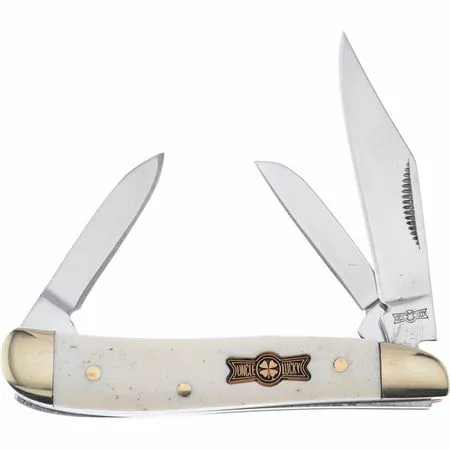 Frost Cutlery & Knives Frost UL195WSB3 Swayback White Bone