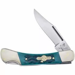 Frost Cutlery & Knives Frost B110GPB Lockback Green Bone