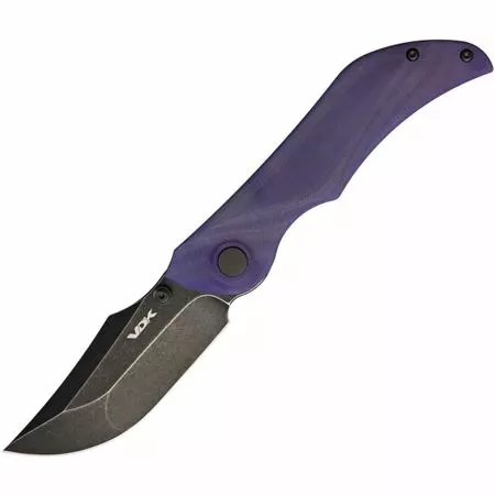 VDK Knives VDK 024 Talisman Linerlock Knife Purple Jade