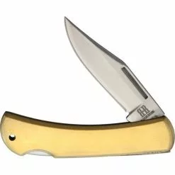 Rough Rider Knives Rough Rider 1978 Brass Lockback Knife