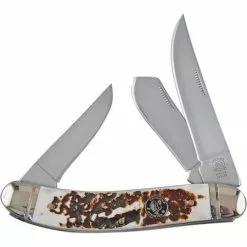 Frost Cutlery & Knives Frost CR517SBR Sowbelly Stag Bone Resin