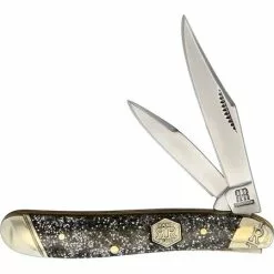 Rough Rider Knives Rough Rider 2013 Silver Sparkle Peanut