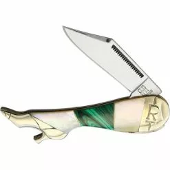Rough Rider Knives Rough Rider 2033 Small Leg Knife Malachite