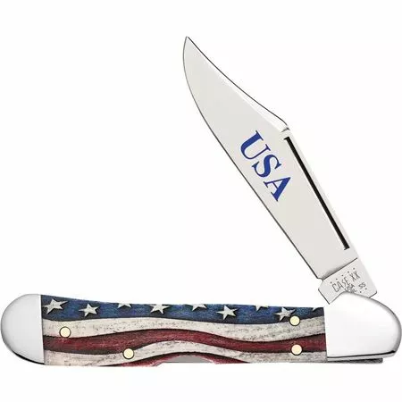 Case XX Knives Case 64141 Mini Copperlock Star Spangled