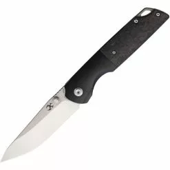 Kansept Knives Kansept 1005T6 Warrior Framelock Knife Black