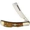 Rough Rider Knives Rough Ryder 2003 Lockback Razor Smooth Amber