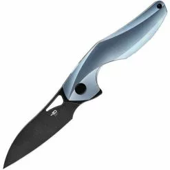 Bestech Knives Bestech T2003B The Reticulan Framelock Knife Blue
