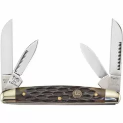 Hen & Rooster Knives Hen & Rooster 214AGB Congress Antique Green Bone