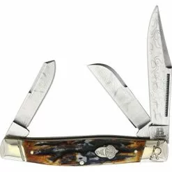 Rough Rider Knives Rough Ryder 2160 Stockman Cinnamon Stag