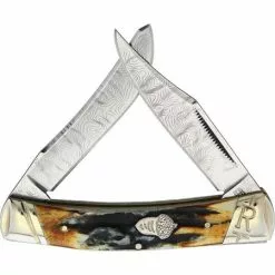 Rough Rider Knives Rough Ryder 2157 Small Moose Cinnamon Stag