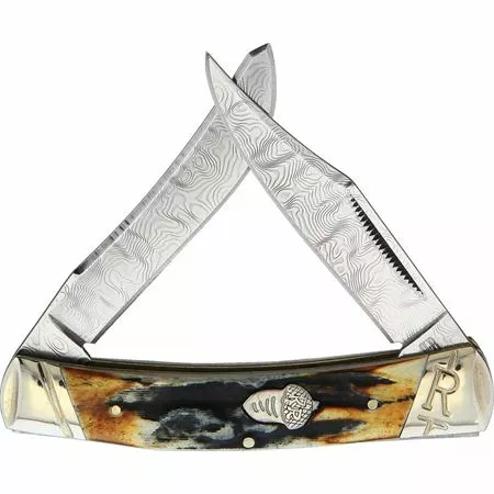 Rough Rider Knives Rough Ryder 2157 Small Moose Cinnamon Stag